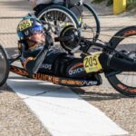 El handbiker Sergio Garrote persigue el maillot arco iris