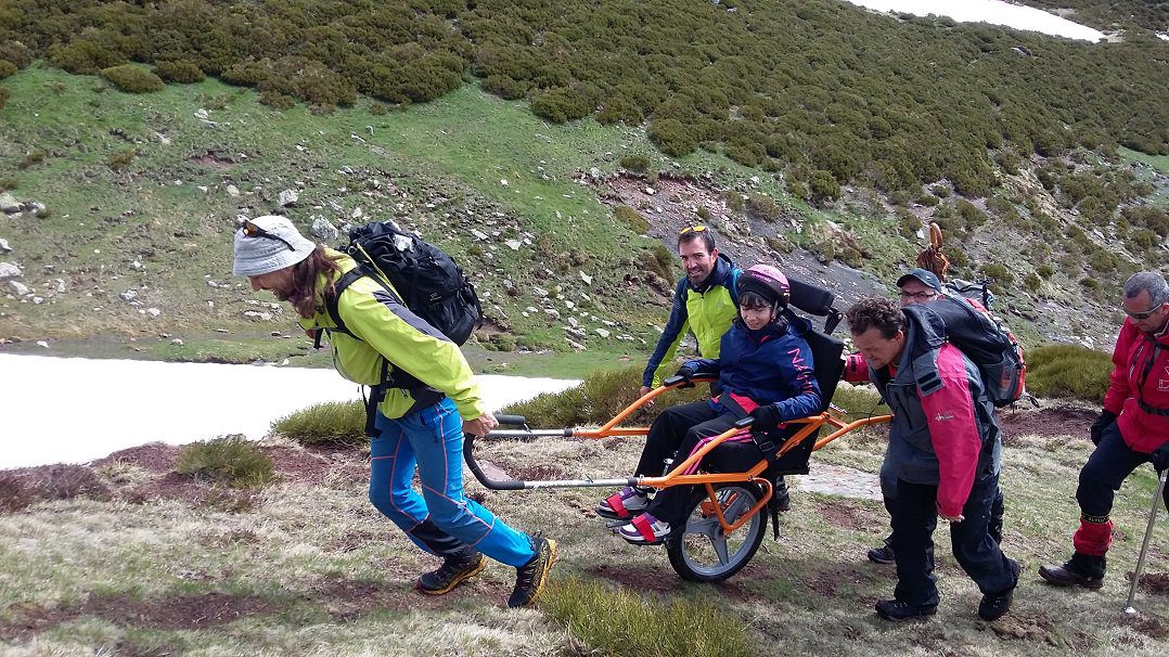 Las Lagunas de Neila, última ascensión del Proyecto Cumbres Para Todos