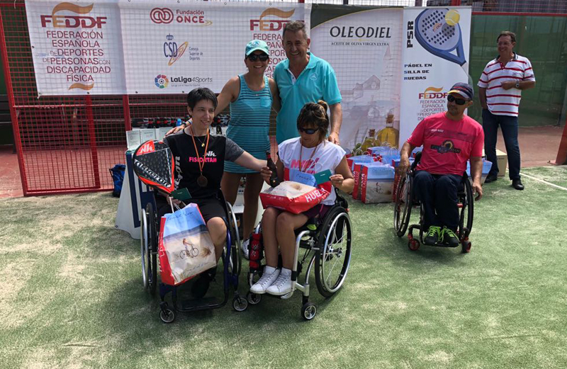 Óscar Agea-Edorta de Anta y Marival Fernández-Diana Cantalejo, campeones de pádel