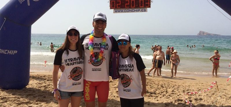 La inclusión triunfa en la II Travesía Heartbreak Benidorm