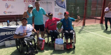 Óscar Agea-Edorta de Anta y Marival Fernández-Diana Cantalejo, campeones de pádel
