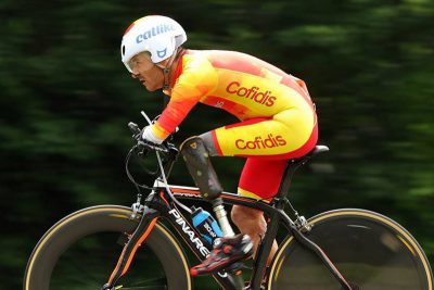 Ricardo Ten se reinventa con brillo sobre la bicicleta