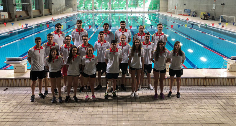 Una nutrida y ambiciosa selección, a por el Europeo de natación