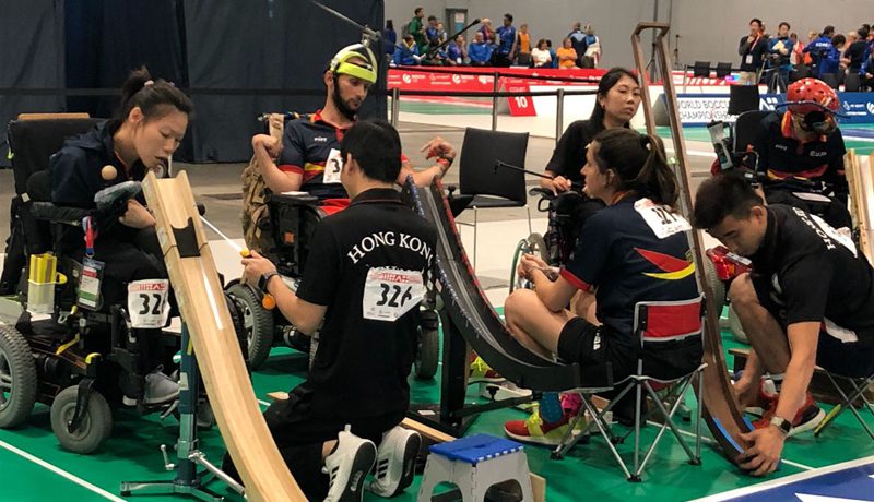 La pareja española de BC3, quinta en el Mundial de boccia