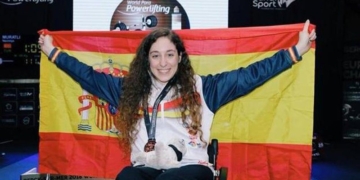 Loida Zabala, bronce y récord de España en el Europeo de press banca