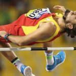 Daniel Pérez, subcampeón de Europa en salto de altura
