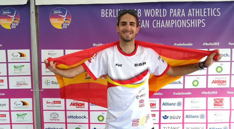 La jabalina de Héctor Cabrera caza el oro europeo