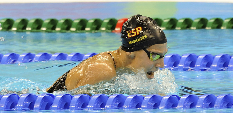 Oro de Sarai Gascón y plata de Núria Marquès en los 100 libres