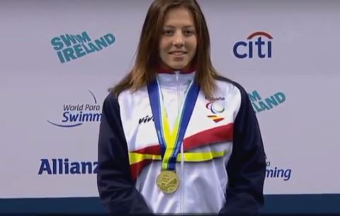 Núria Marquès, campeona de Europa en 100 espalda