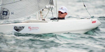 Rafa Andarias, Top 15 en el Mundial de vela adaptada