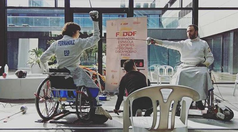 Dos 'mosqueteros' españoles, al Europeo de esgrima en silla