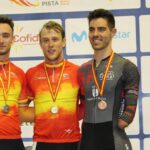 Bronce histórico de Alfonso Cabello en el velódromo de Valencia