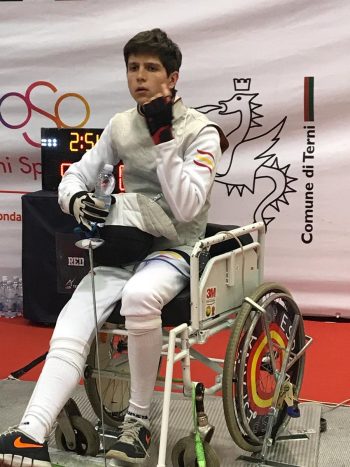 Iago Fernández y Begoña Garrido, sin suerte en el Europeo de esgrima