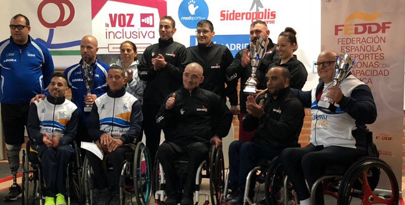 Madrid revalida el título en el campeonato de España de halterofilia