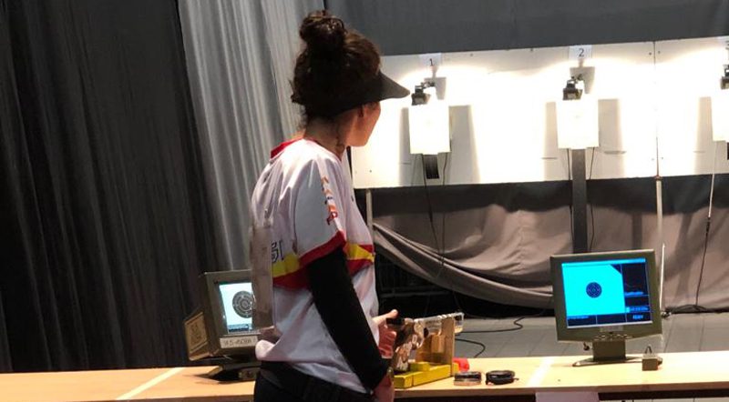 Top 8 para Cristina Ortega en el Europeo de tiro en Belgrado