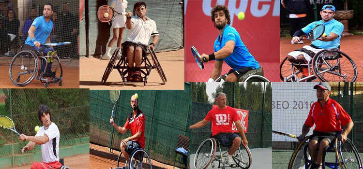 Los mejores tenistas en silla se miden en la academia de Nadal