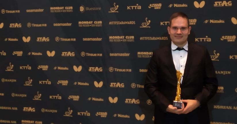 Jordi Morales, una estrella mundial del tenis de mesa