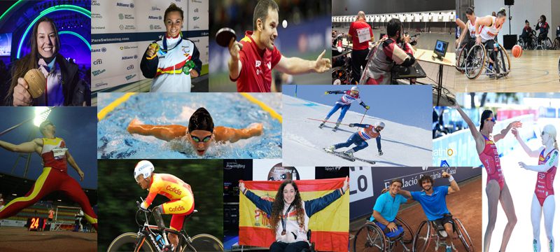 Un año de éxitos para el deporte paralímpico español