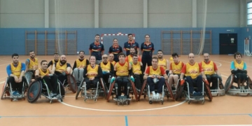 El rugby en silla español se prepara con vistas al Europeo C