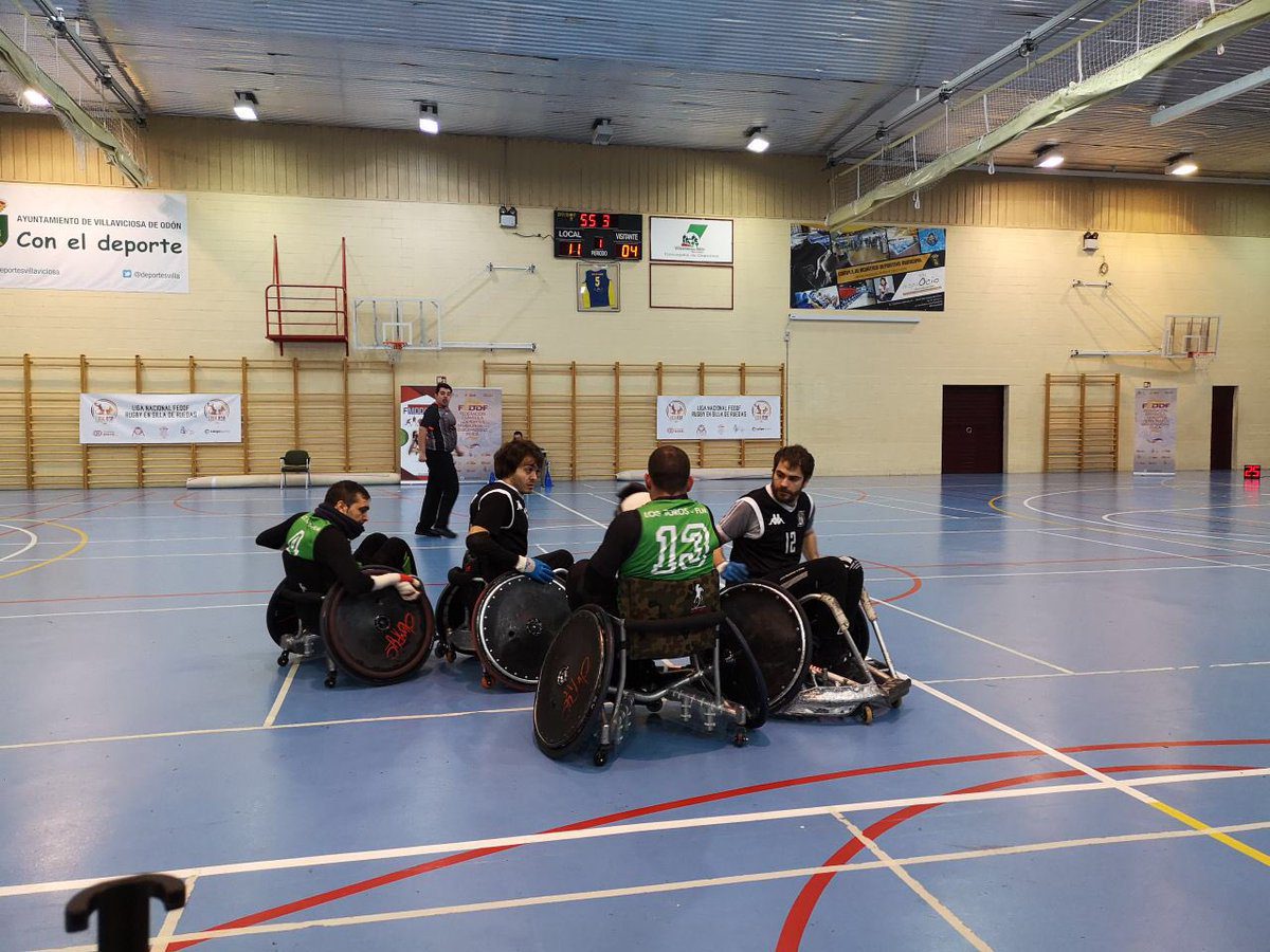 El BUC de Barcelona comanda la Liga española de rugby en silla