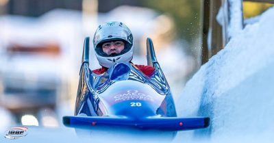 Israel Blanco sube al podio en el Europeo de parabobsleigh