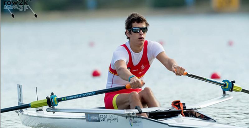 Jorge Pineda gana el campeonato de España de remoergómetro