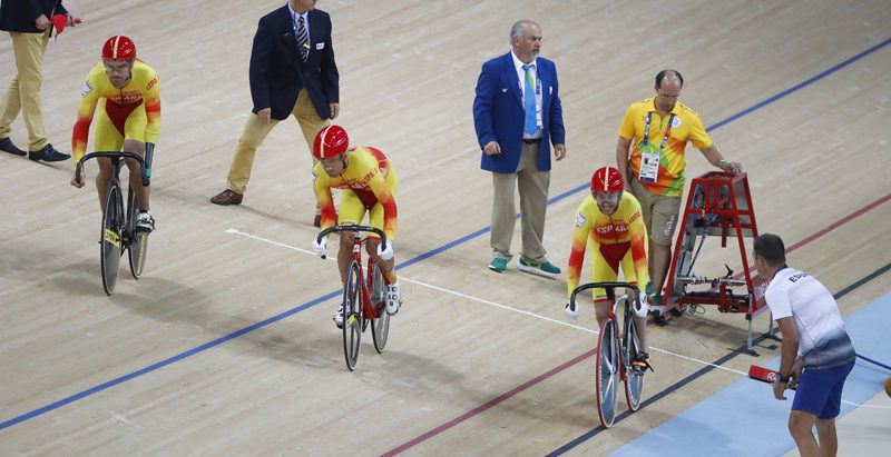 El tridente español de velocidad alcanza el bronce en Manchester