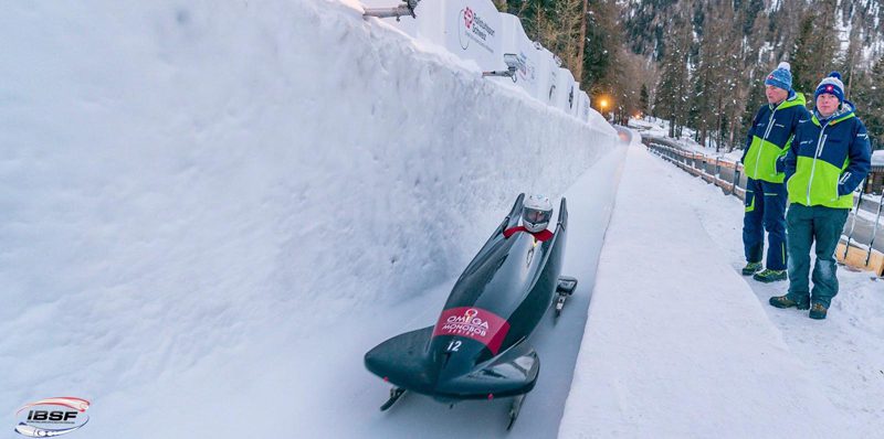Israel Blanco sube al podio en el Europeo de parabobsleigh