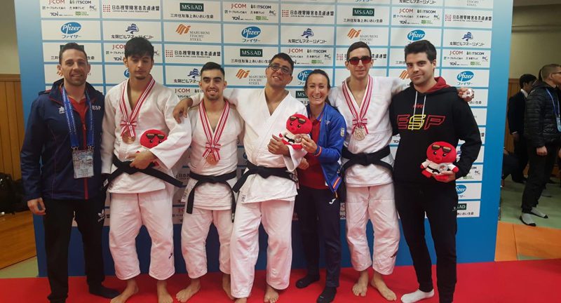 Tres medallas para el judo español en el Torneo Internacional de Tokio