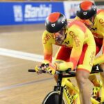 La selección española de ciclismo se prepara en Portugal antes del Mundial