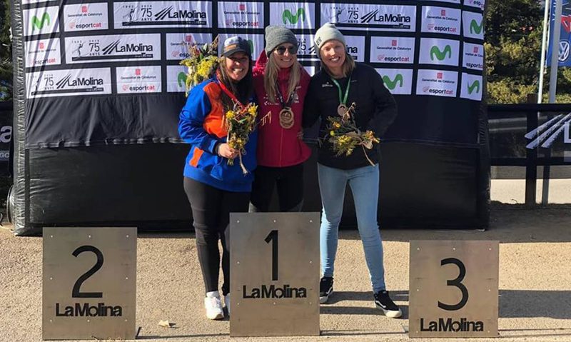 Astrid Fina se abona a la plata en La Molina