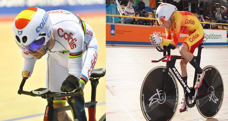 Eduardo Santas, plata y Ricardo Ten, bronce en el kilómetro contrarreloj