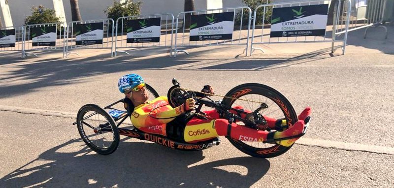 Los favoritos dominan la crono en la Copa de Europa de Extremadura