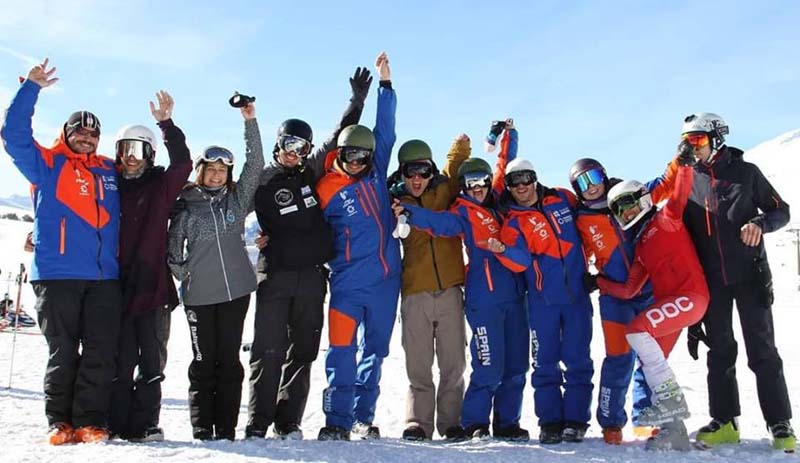 Astrid Fina lidera al equipo español en la Copa del Mundo en La Molina