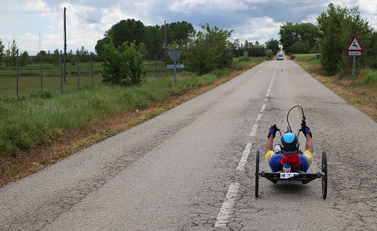 El ciclismo adaptado conquista las carreteras de Almería