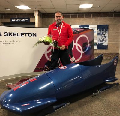 Israel Blanco finaliza sexto en el Mundial de parabobsleigh