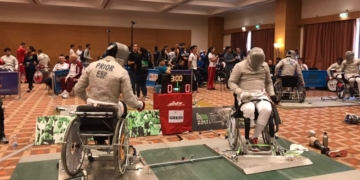 Álex Prior domina la primera cita del Campeonato de España de esgrima