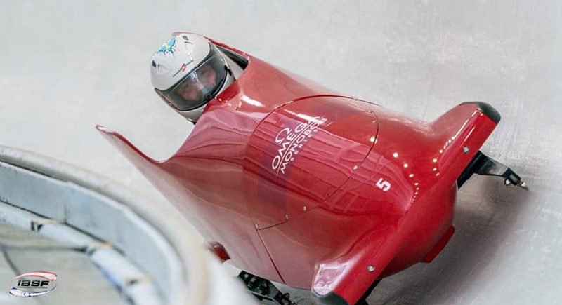 Israel Blanco finaliza sexto en el Mundial de parabobsleigh