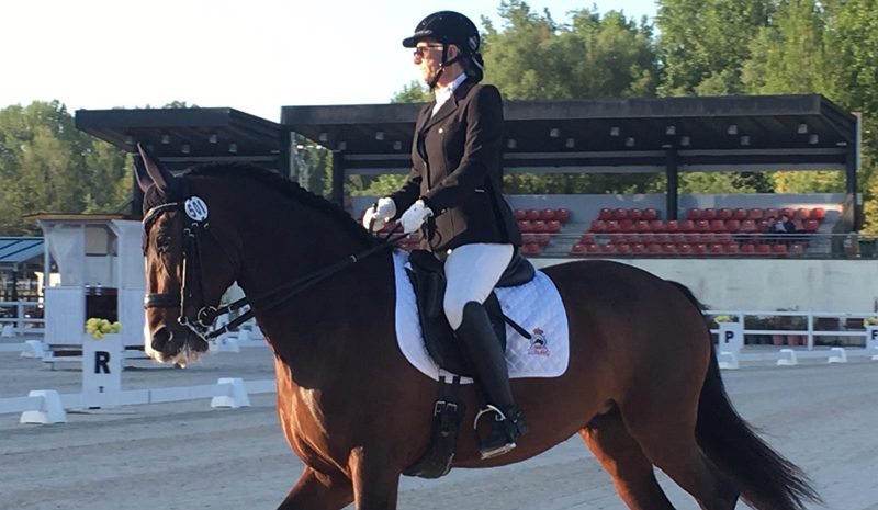 Buena actuación de la doma adaptada española en el CPEDI3 de Segovia