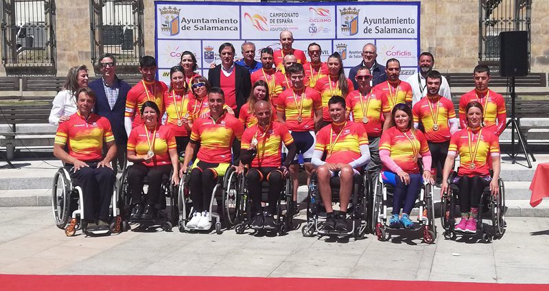 Los favoritos se imponen en el campeonato de España de ciclismo en carretera