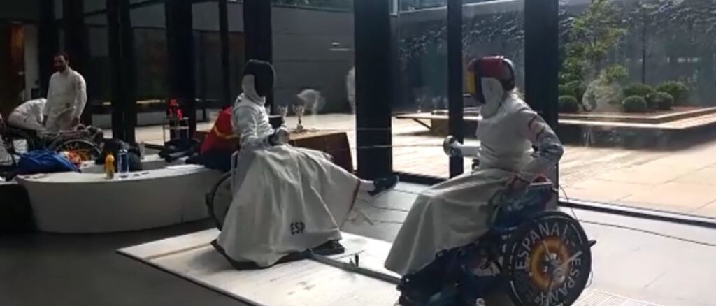 Álex Prior e Iago Fernández mandan en el campeonato de España de esgrima