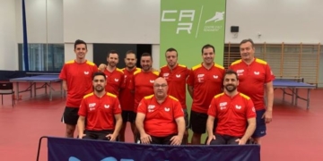 España acude al Open de Eslovenia de tenis de mesa con 13 deportistas