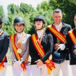 La doma clásica adaptada, al galope en Segovia