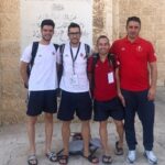 Aythami Santana y Gabriel Amado rozan el podio en el Open de Asia