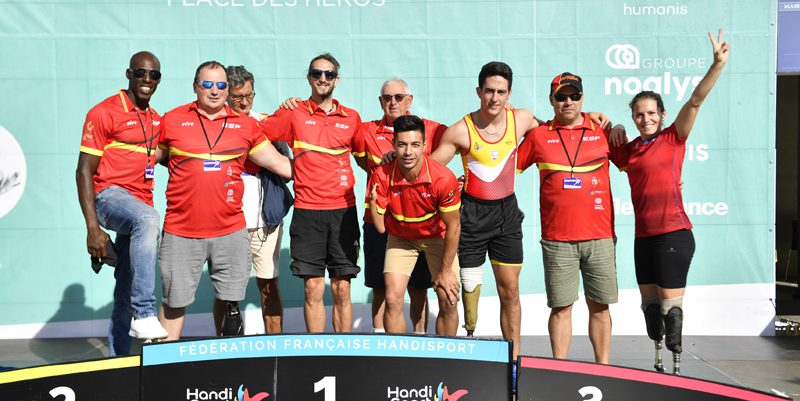 Sara Andrés Barrio y David Fernández brillan en el Grand Prix de París