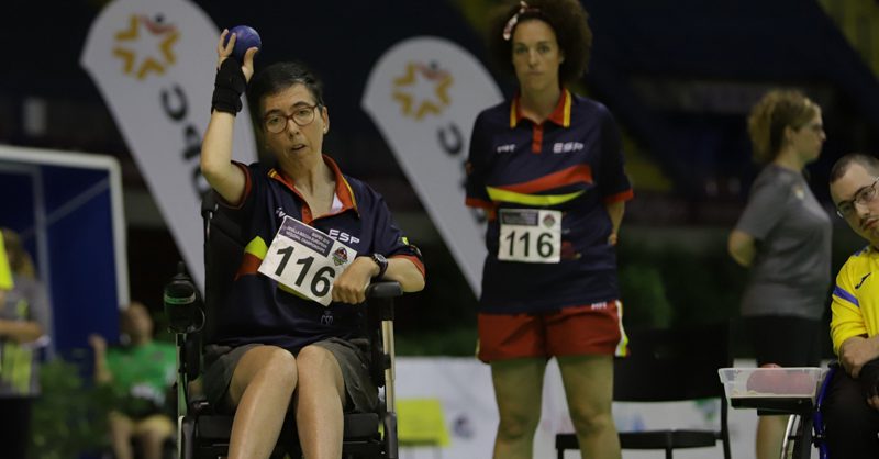 Amagoia Arrieta pasa a cuartos de final en el Europeo de boccia