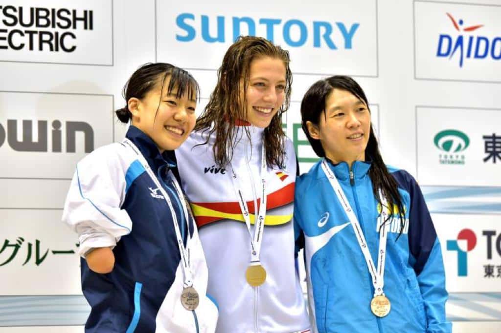 La natación española reluce en el Open de Yokohama con 15 medallas