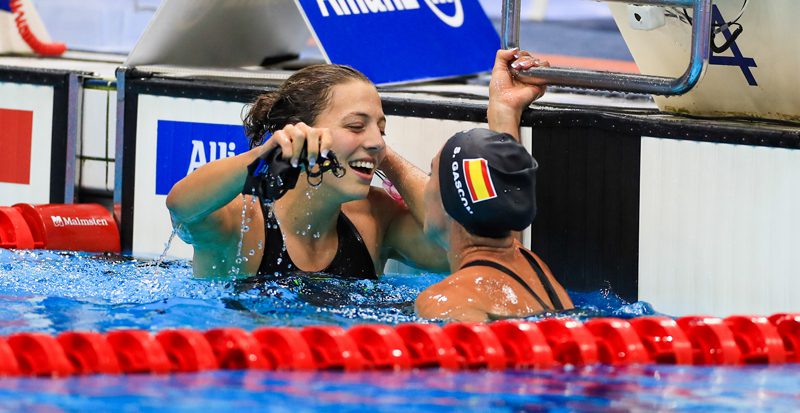 Doblete español con oro de Núria Marqués y plata de Sarai Gascón