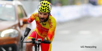 Ricardo Ten: «Me haría ilusión llevar el maillot arco iris en pista y en carretera»
