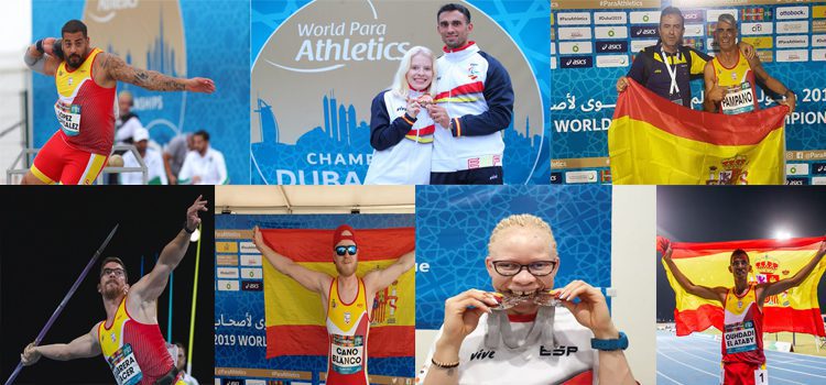 El atletismo español despide el Mundial de Dubai con ocho medallas